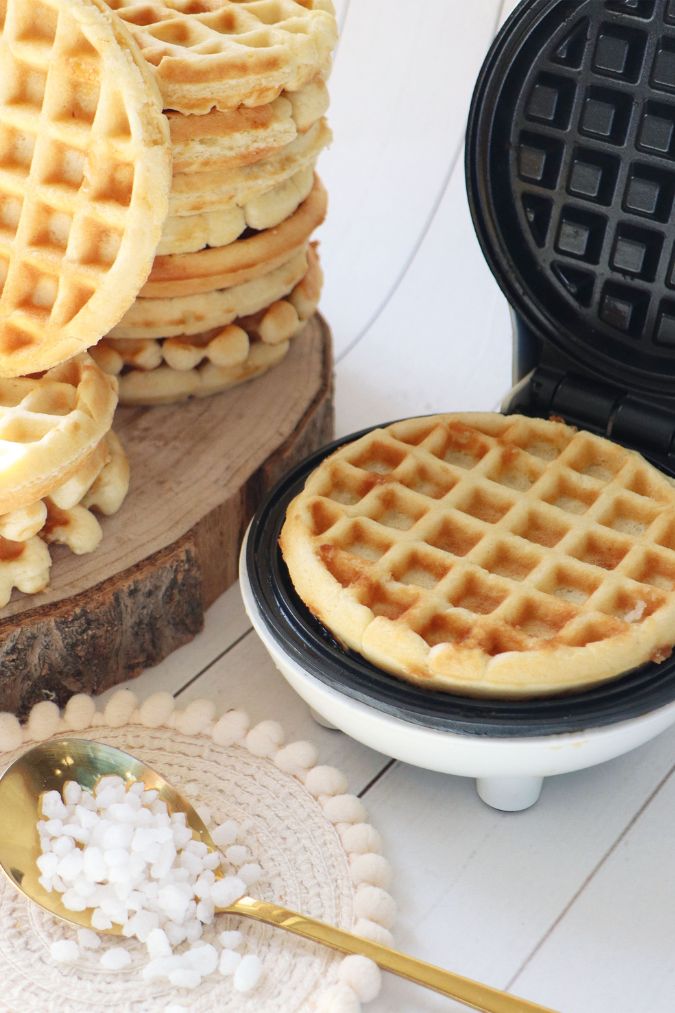 Recette gaufres liégeoises  - ScrapCooking